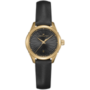Hamilton H32201430 Jazzmaster Lady Quartz Black Satin Women's Watch - mzwatcheslk srilanka